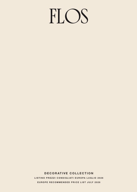 Flos - Liste de prix Decorative - July 2026