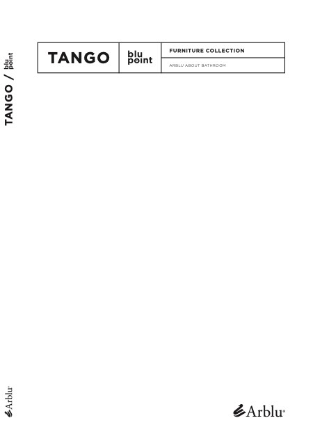 Arblu - Catálogo TANGO BLUPOINT