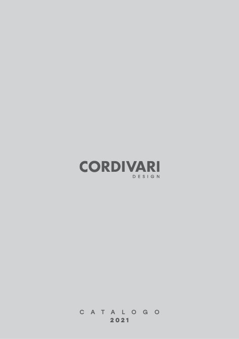 Cordivari Design - Catalogue 2021