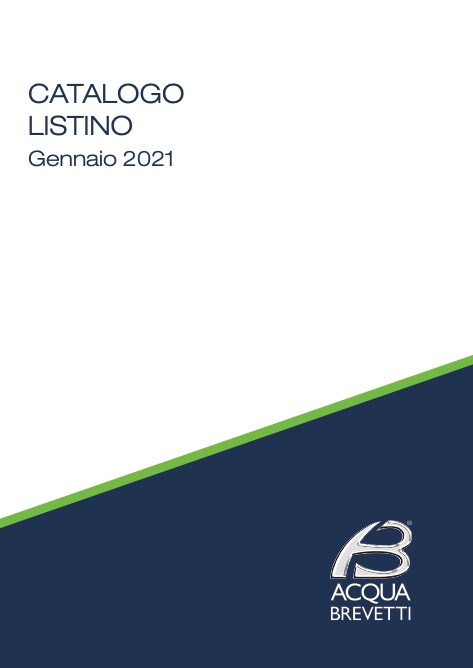 Acqua Brevetti - Lista de precios Gennaio 2021