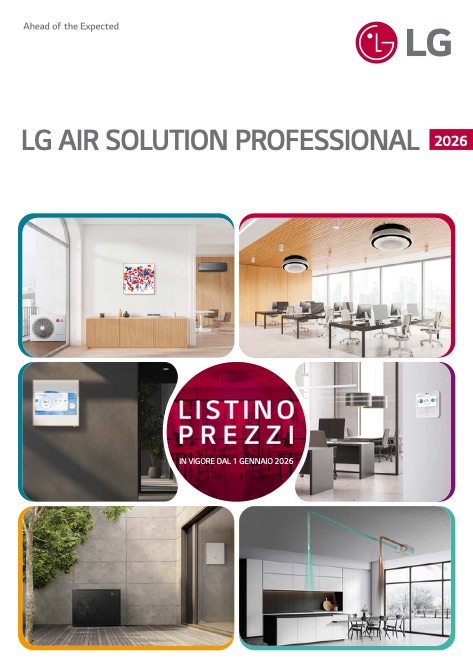 Lg Electronics - Price list Air Solution Professional 2026