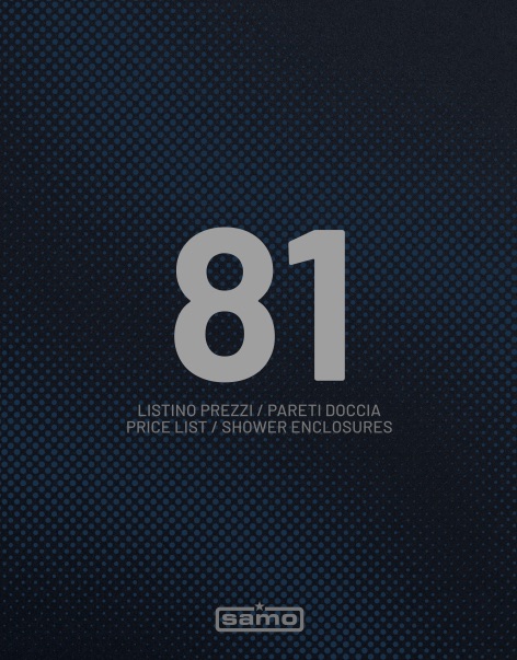 Samo - Price list Nr. 81 | Pareti doccia