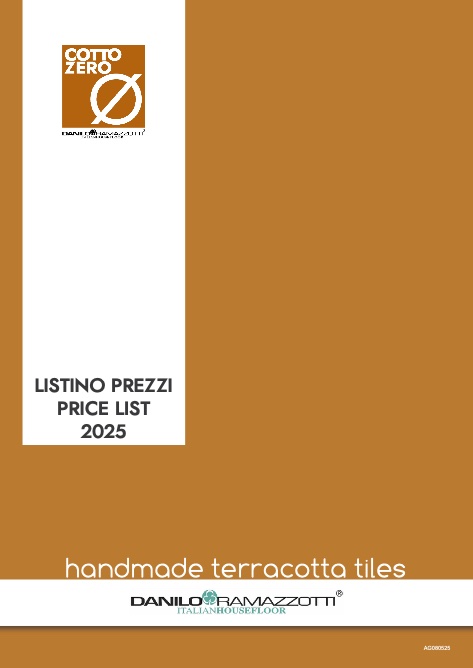 Gruppo Ceramico Cantoia - Listino prezzi COTTO ZERO