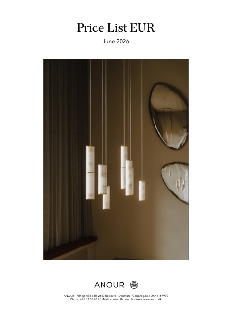 Anour - Price list Giugno 2026