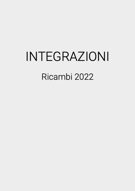 Giuseppe Tirinnanzi - Price list 2022 Ricambi