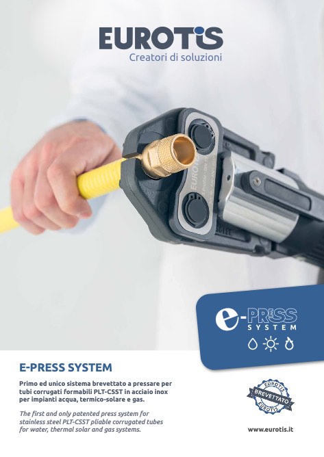Eurotis - Catalogo E-PRESS SYSTEM