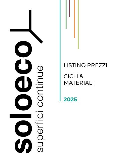 Soloeco - Listino prezzi 2025 - Cicli & Materiali