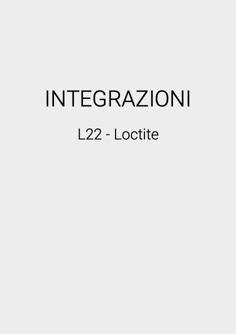 Fimi - Price list Integrazioni L22 LOCTITE