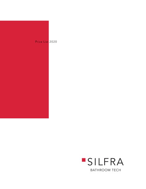 Silfra - Catalogo 2020