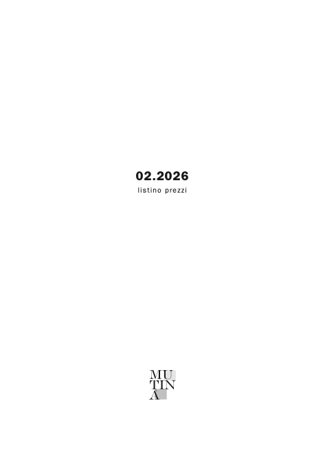 Mutina - Price list 02.2026
