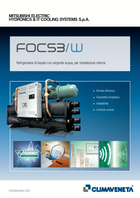 Climaveneta - Catálogo FOCS3-W