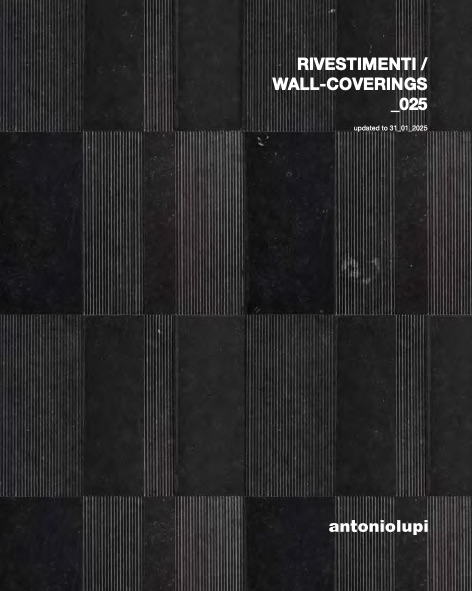 Antonio Lupi - Catalogue Rivestimenti Wallcoverings