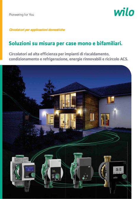 Wilo - Catálogo Soluzioni su misura per case mono e bifamiliari