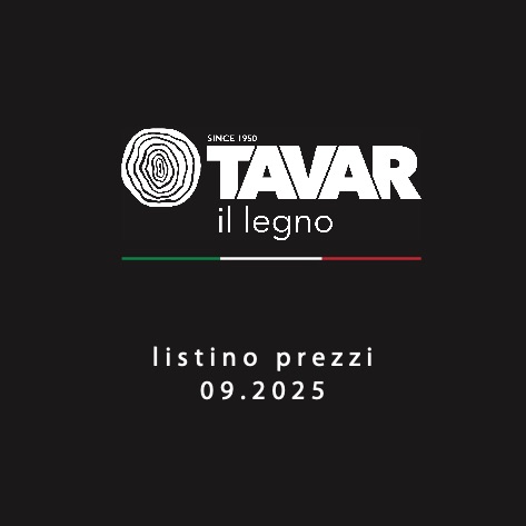 Tavar - 价目表 09-2025