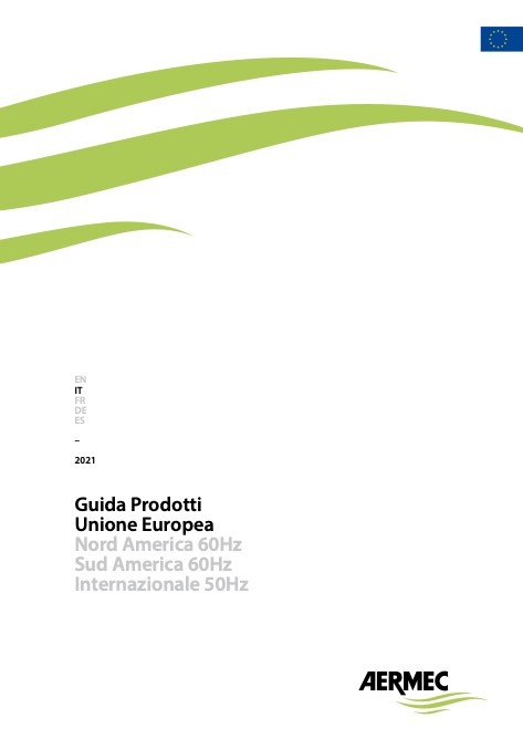 Aermec - Catálogo Guida Prodotti - Comunità Europea