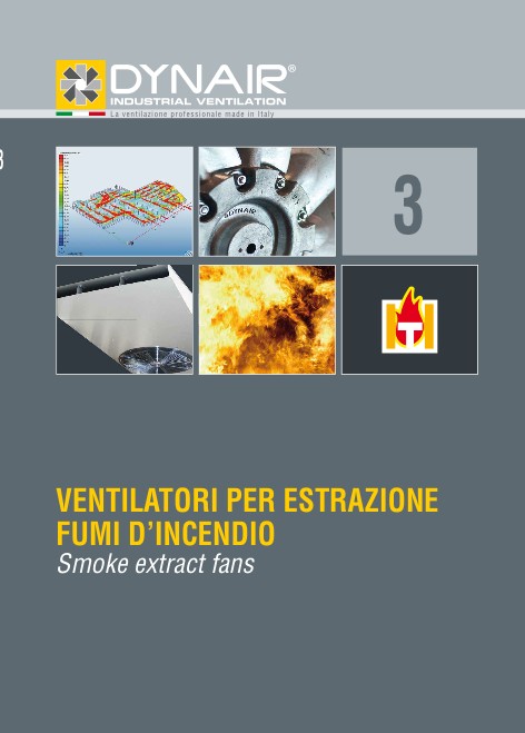 Dynair - Catalogo 3 - Ventilatori per estrazione fumi d'incendio