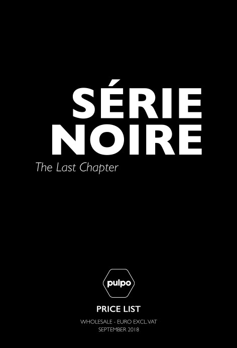 Pulpo - Price list Serie Noire