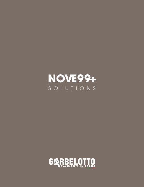 Garbelotto - Catalogue Nove99+