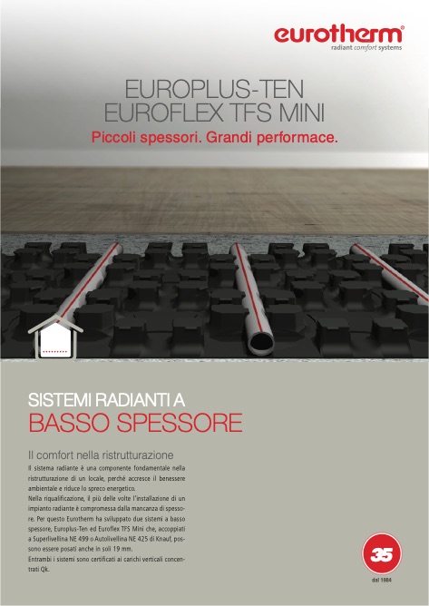 Eurotherm - Каталог Euroflex TFS mini | Europlus Ten