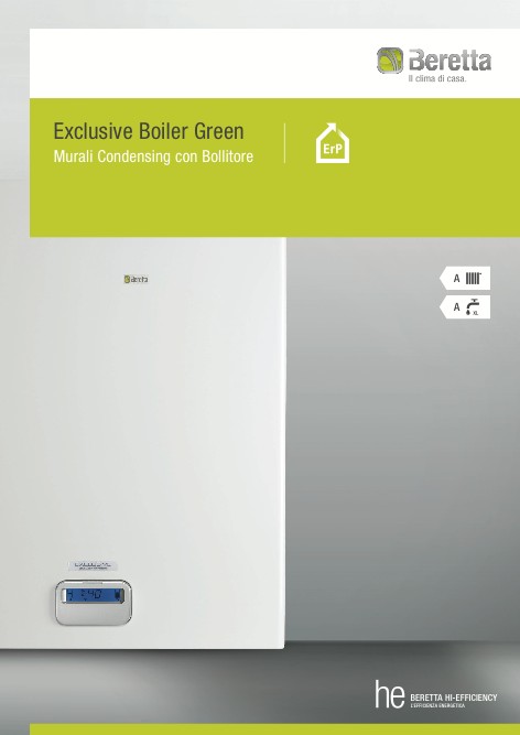 Beretta - Catalogue Exclusive Boiler Green HE