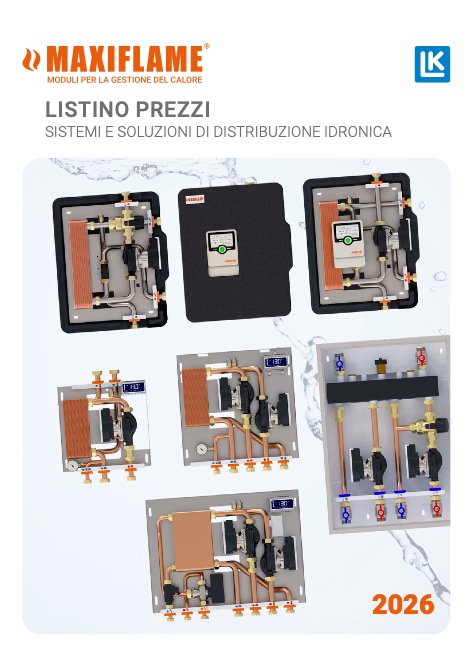 LK Armatur - Preisliste Soluzioni e distribuzione idronica