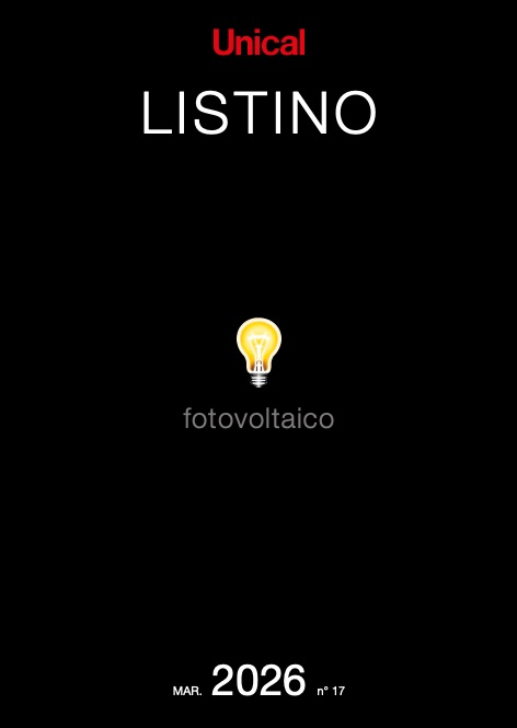 Unical - Listino prezzi FOTOVOLTAICO