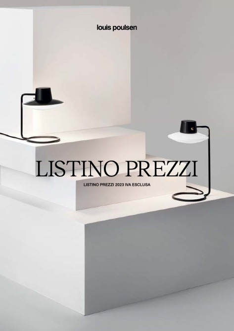 Louis Poulsen - Listino prezzi 2023 Iva Esclusa