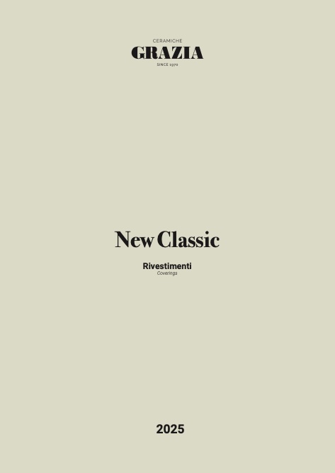 Ceramiche Grazia - Catalogue New Classic 2025