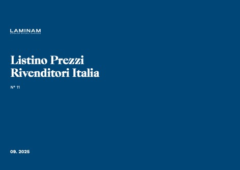 Laminam - Lista de precios Nr. 11 | 09.2025