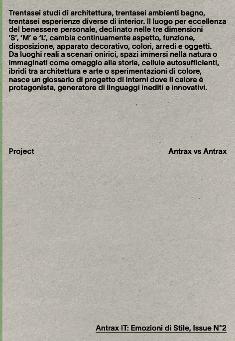 Antrax - Каталог Emozioni di stile