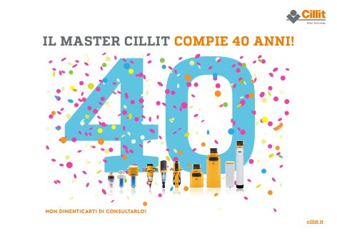 Cillit - Catálogo Master Cillit - PROMO 40 anni