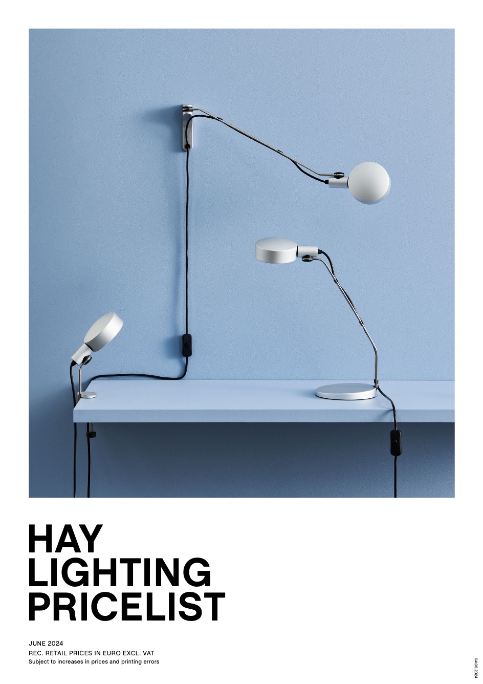 Price list Hay LIGHTING