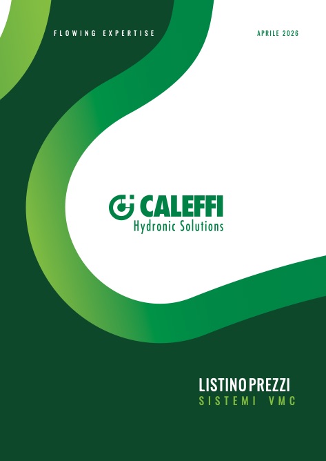 Caleffi - Liste de prix Sistemi VMC