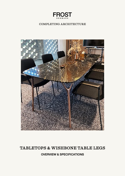 Frost - 目录 Wishbone leg and table top