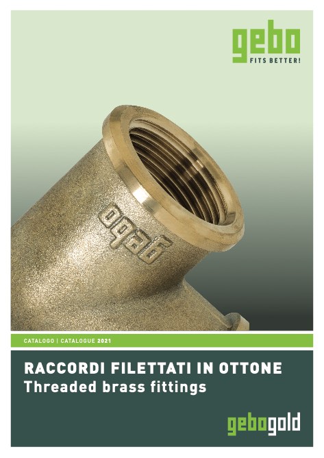 Gebo - Catalogue RACCORDI FILETTATI IN OTTONE