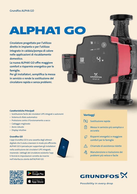 Grundfos - Catálogo ALPHA1 GO