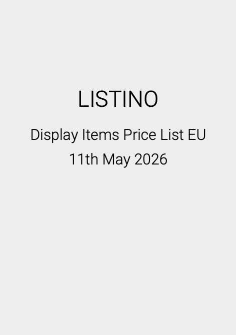 Little greene - Listino prezzi Z - LG Display Items Price List EU - 11th May 2026